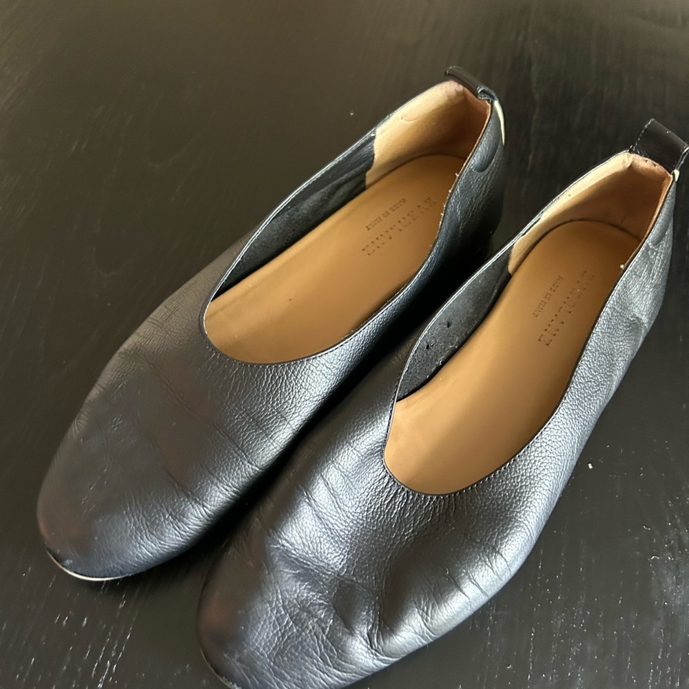 Everlane Black Day Glove Flats 7.5 - Picture 4 of 8